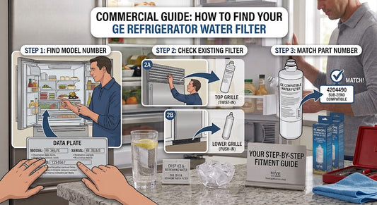 How to Find the Right GE Refrigerator Water Filter for Your Model