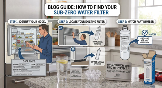 How to Find the Right Sub-Zero Refrigerator Water Filter for Your Model